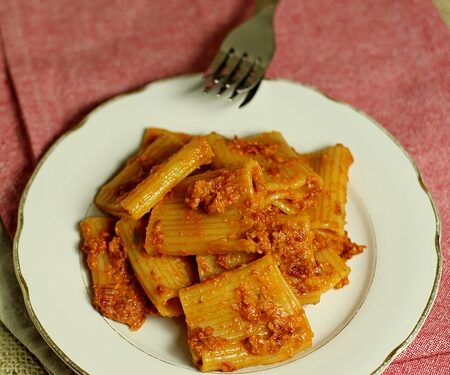Il pesto di pomodori secchi e i Sassi di Matera