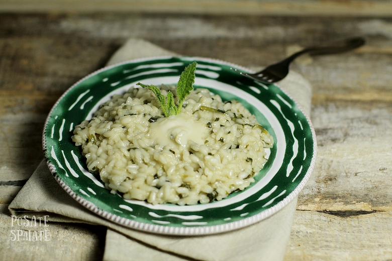 Risotto Borragine e Gorgonzola_Posate Spaiate