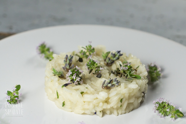 Risotto alla Lavanda e erbette_Posate Spaiate