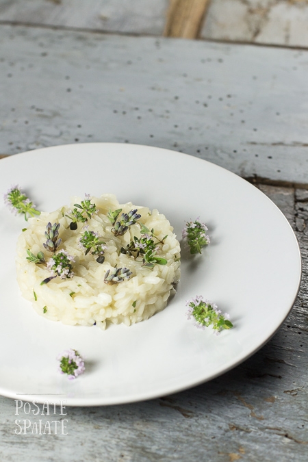 Risotto alla Lavanda e erbette_Posate Spaiate