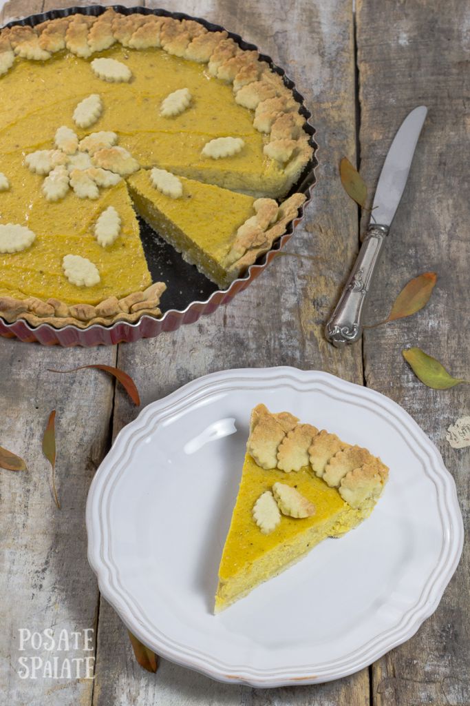 Pumpkin Pie con la ricotta - Posate Spaiate