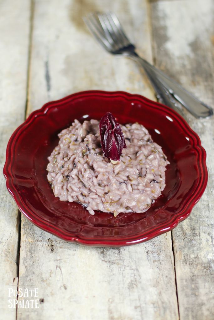 Risotto radicchio e castelmagno_Posate Spaiate