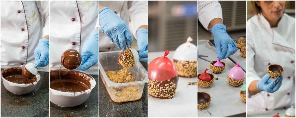 sfera cioccolato palloncino_Posate Spaiate