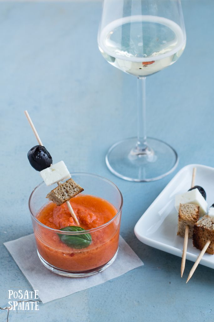 Gazpacho all'anguria_Posate Spaiate