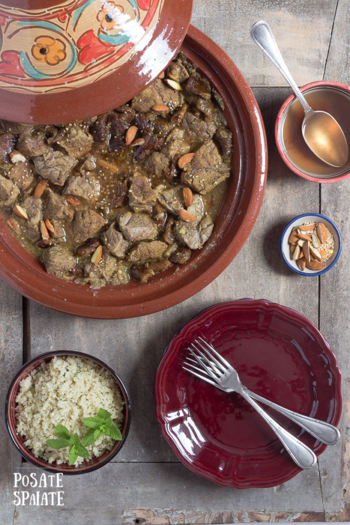 Tajine di vitello con fichi secchi_Posate Spaiate