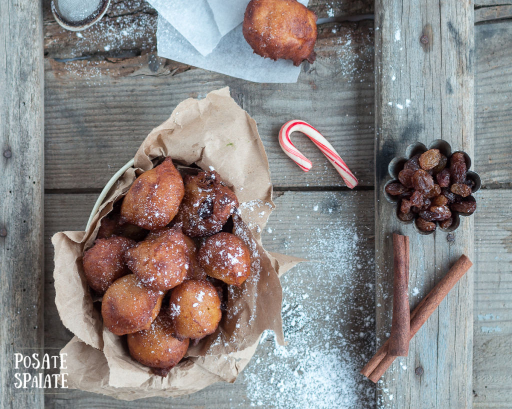 Frittelle-di-ricotta e uvetta
