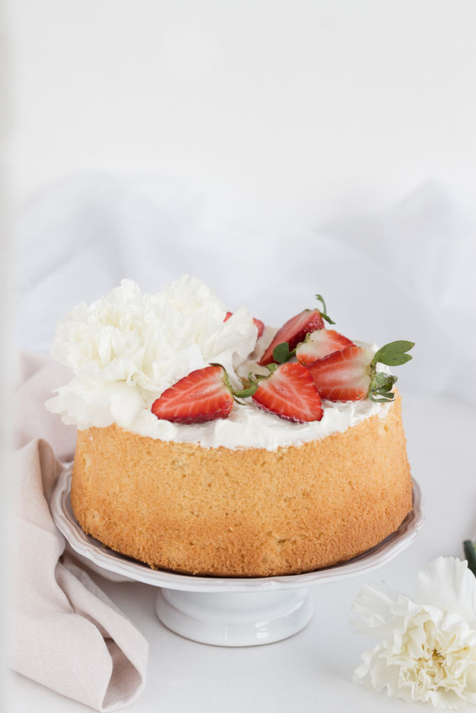 Chiffon cake al limone_Posate Spaiate