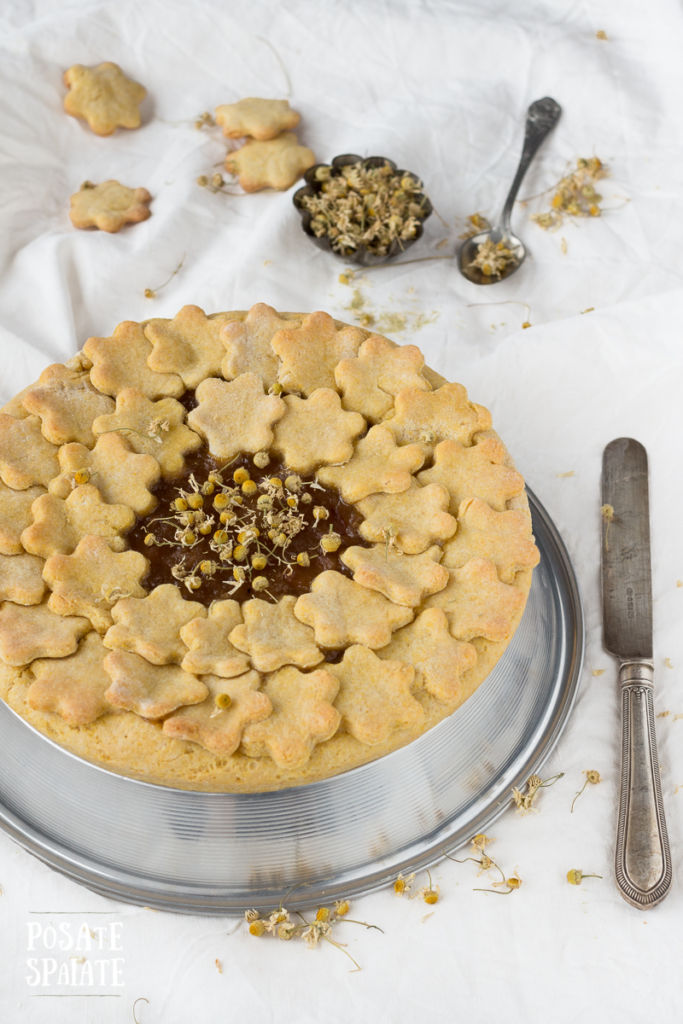 Crostata senza burro mais e camomilla_Posate Spaiate