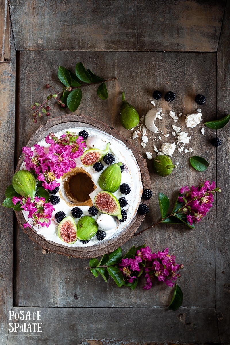 Chiffon cake con i fiori_Posate Spaiate