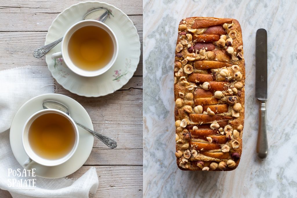 Plumcake pere e nocciole_Posate Spaiate