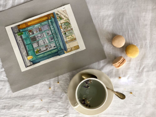 Parigi e il Boot cafè: una foto che si trasforma in emozione