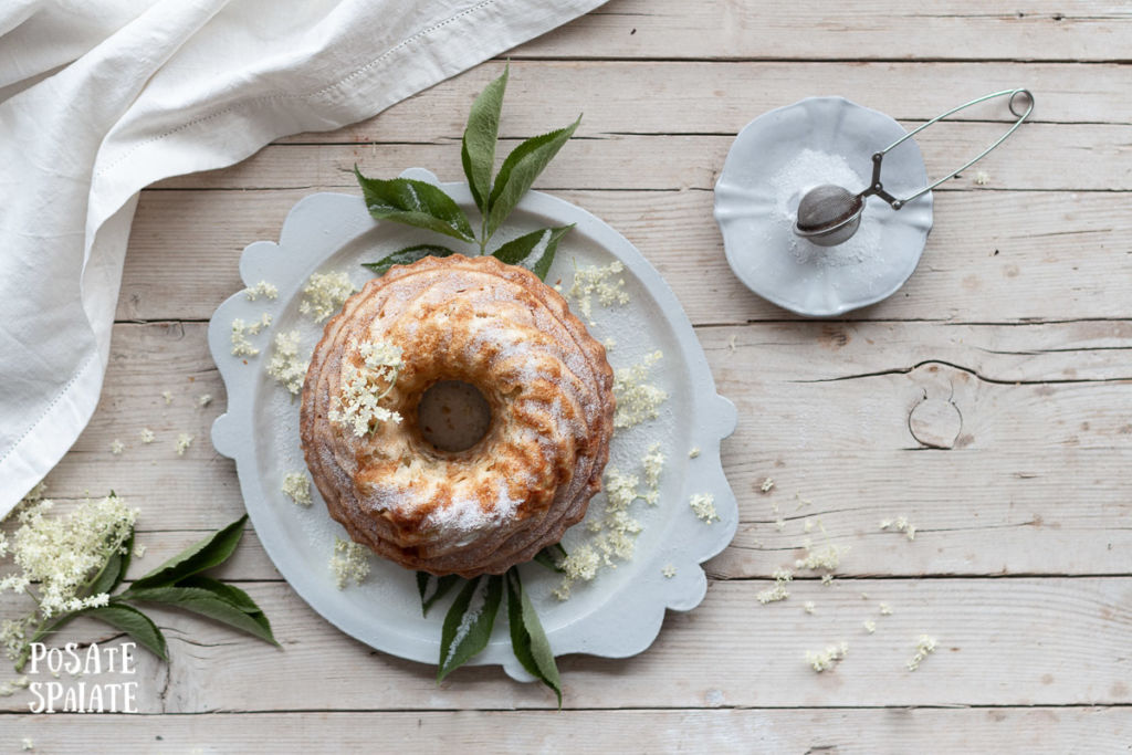 Torta con sambuco e ricotta
