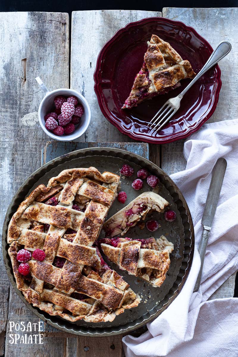 Pie mele e lamponi_Posate Spaiate