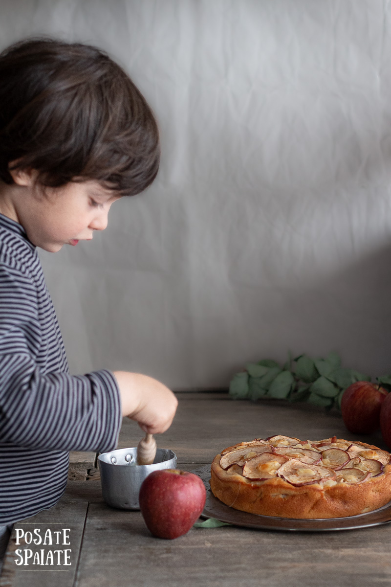 Torta di mele soffice_Posate Spaiate