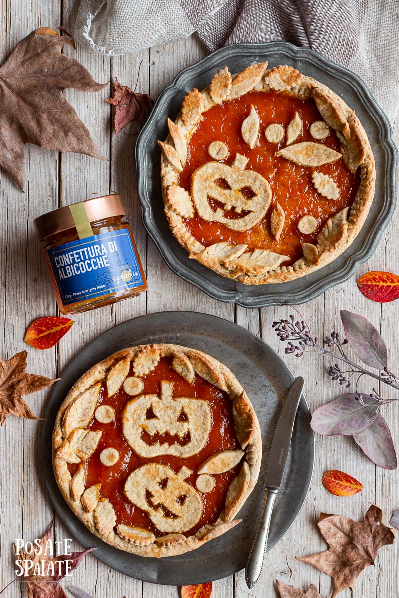 Crostata di Halloween senza burro_PosateSpaiate